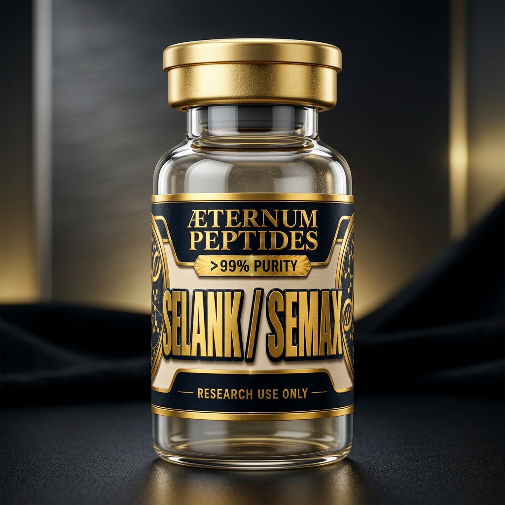 ÆTERNUM PEPTIDES Selank / Semax research vial